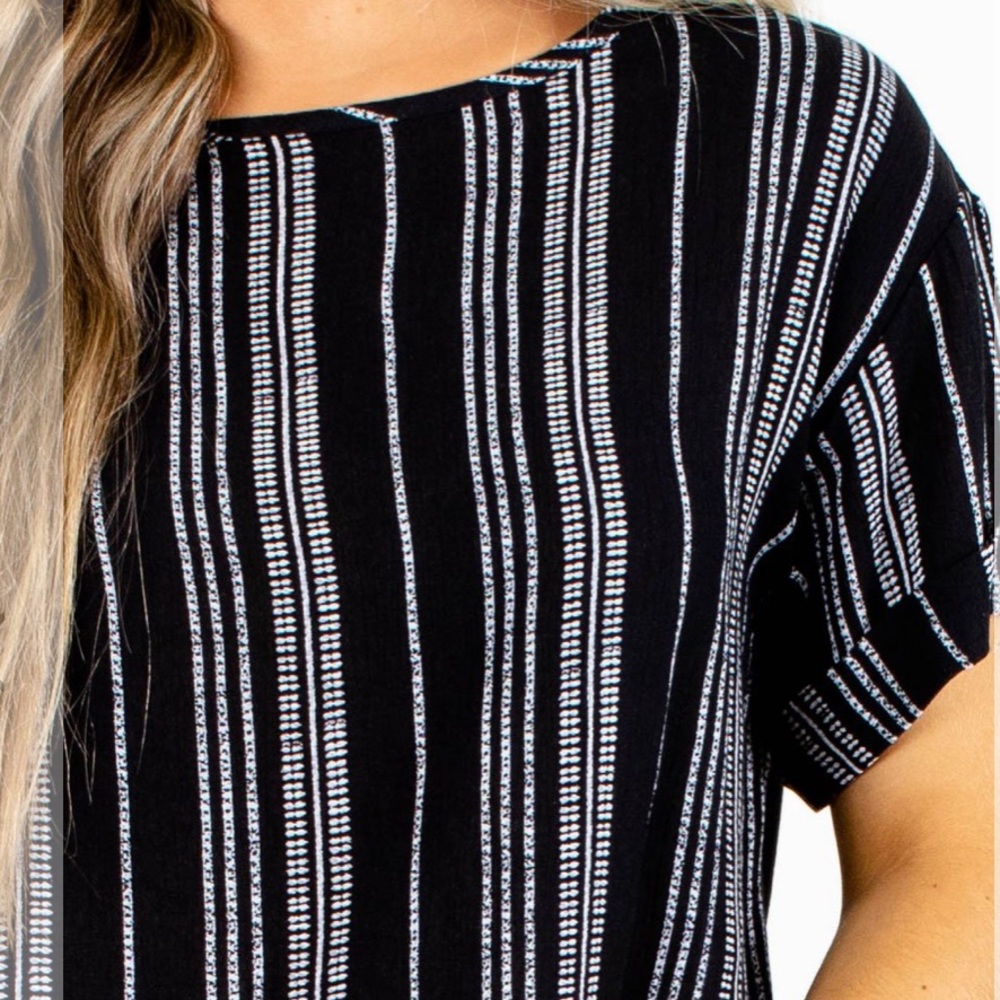 Take A Drive Striped Blouse - Picture 4 of 6